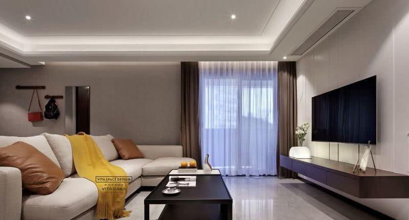 《城市的晨曦》——85平私宅二手房改造，现代风格！！-5