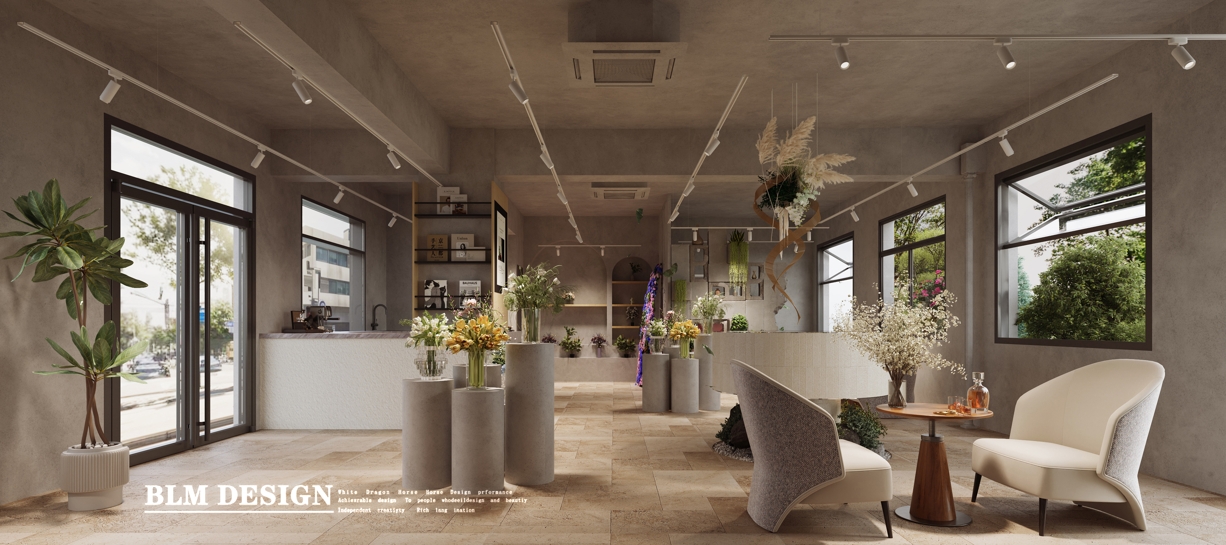 花店丨白龙马效果图-4