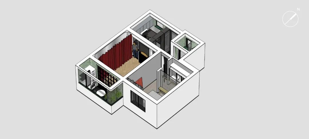 “老破小”中的家庭剧院丨中国上海丨寻长设计NARMAL-93