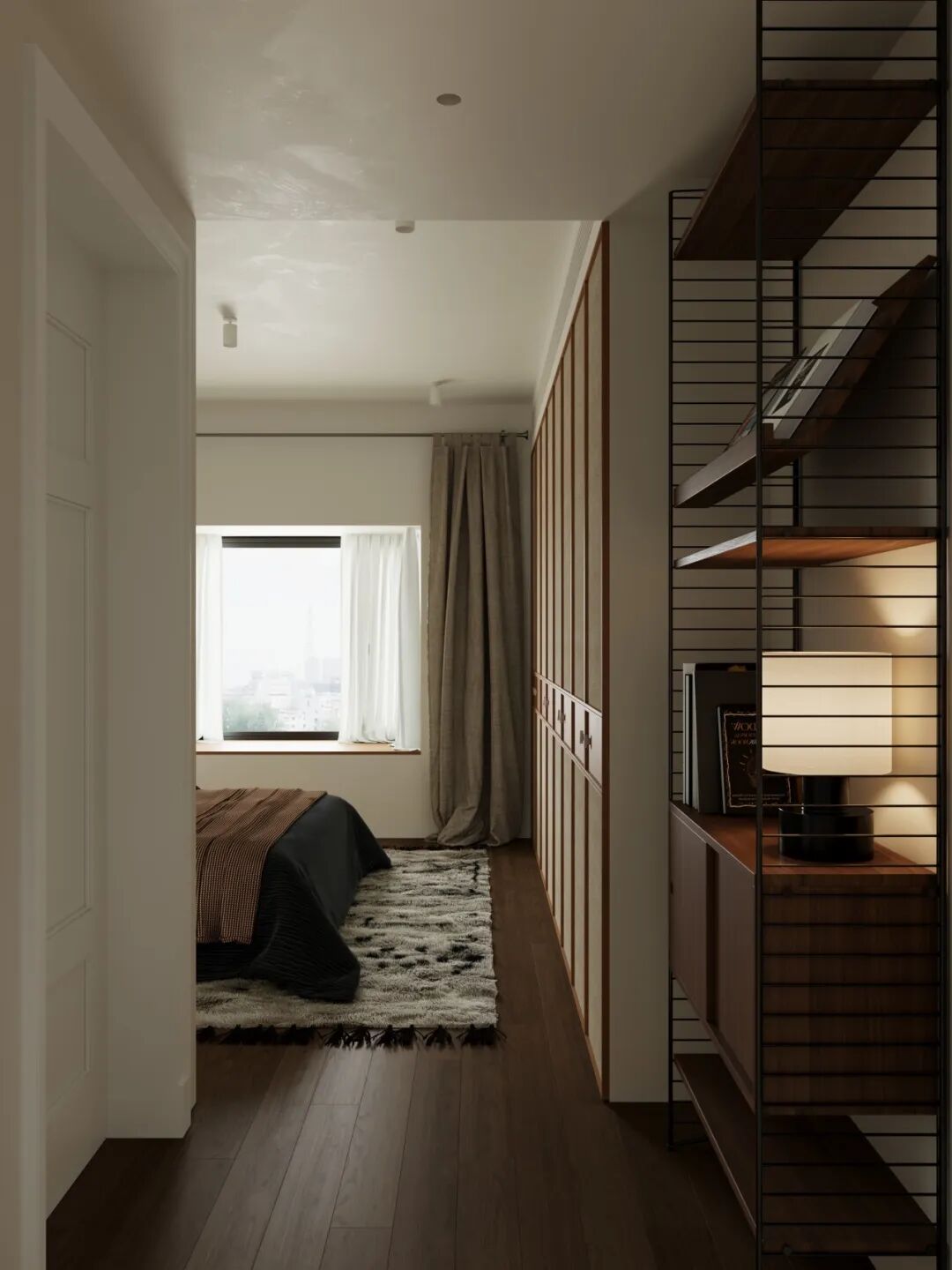 岚一设计｜温和有序的错层住宅-36