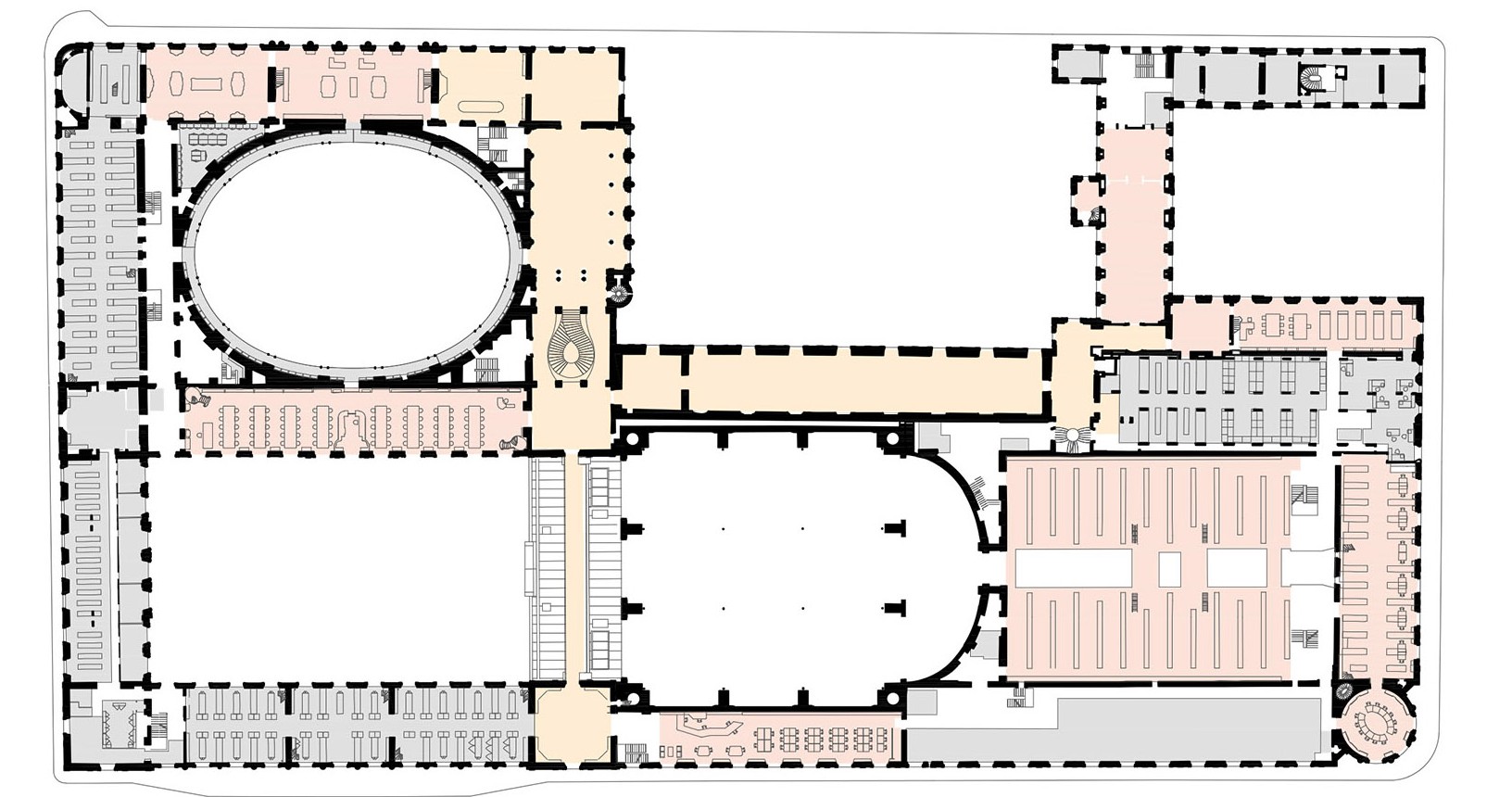 法国国家图书馆黎塞留方院改造项目 / Bruno Gaudin Architectes-44