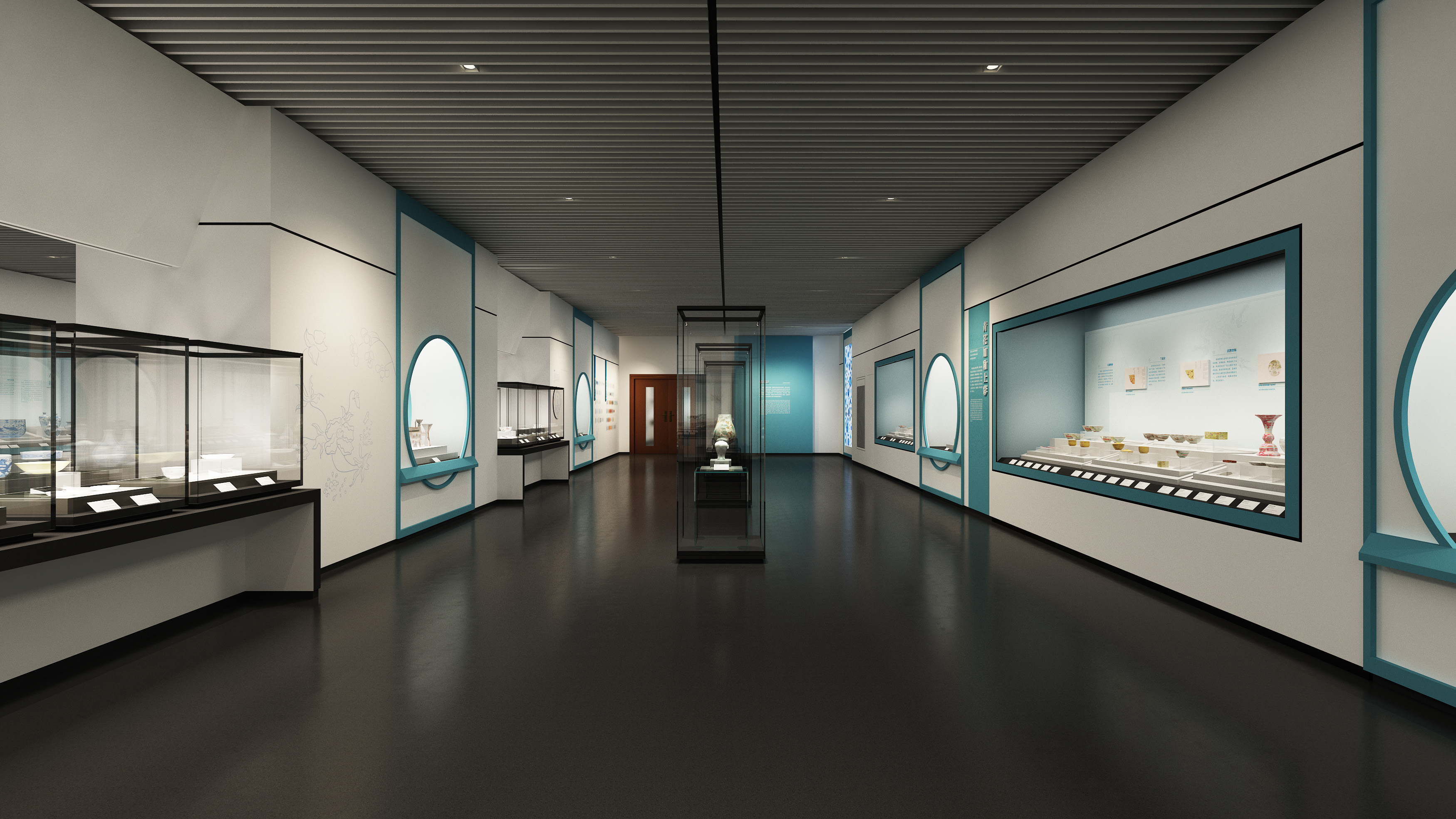 广西壮族自治区博物馆瓷器陈列展厅设计丨中国广西-23