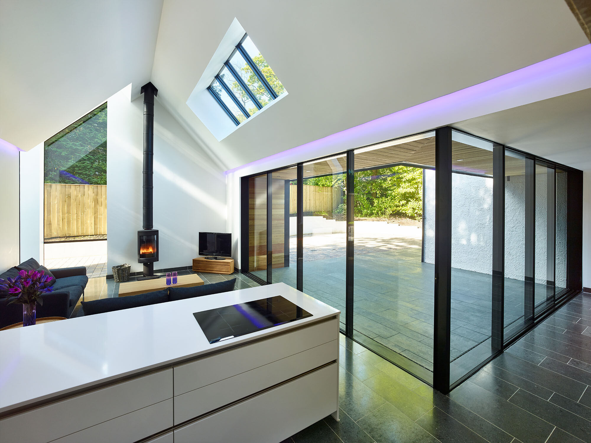 英国百年老屋的现代新生 · 三馆围合的内外交融之家-7