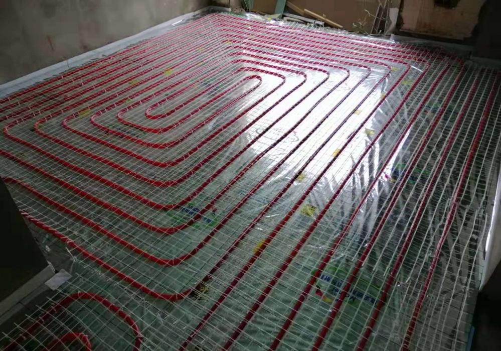 
上海闵行虹梅路3001弄水地暖安装效果图 -6