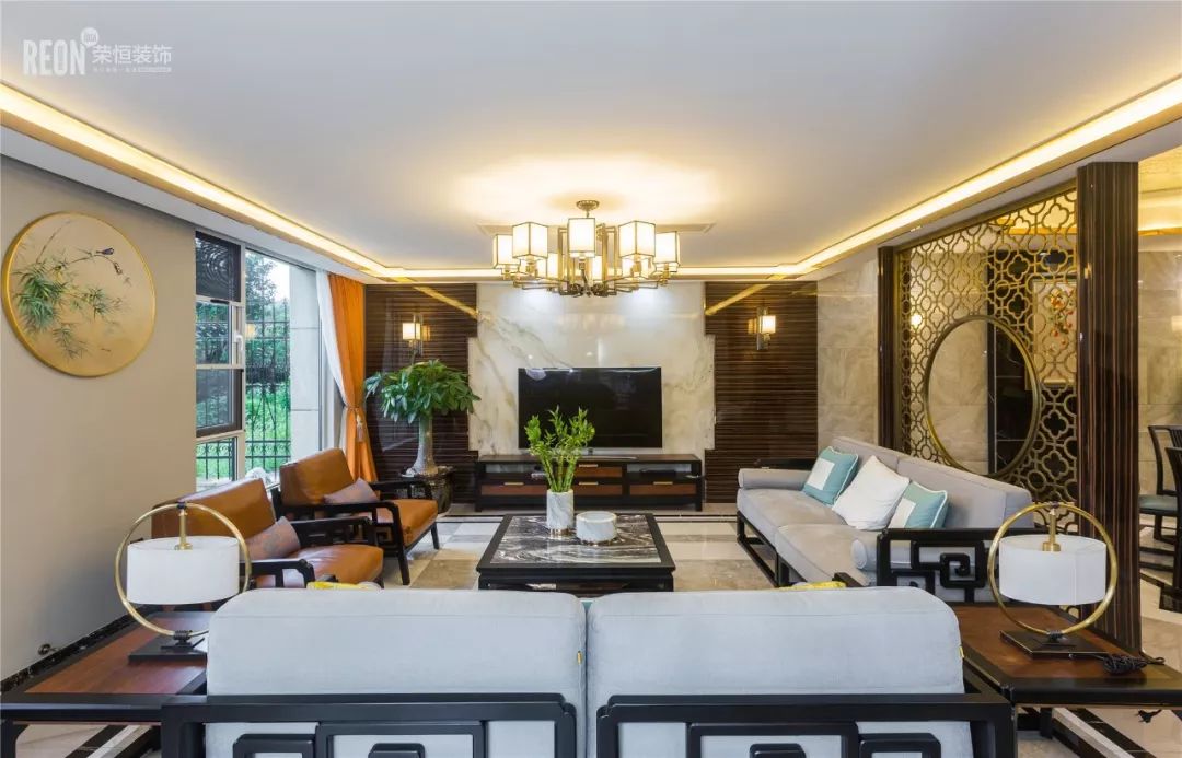 新中式风格家居设计，传统与时尚的完美融合-48