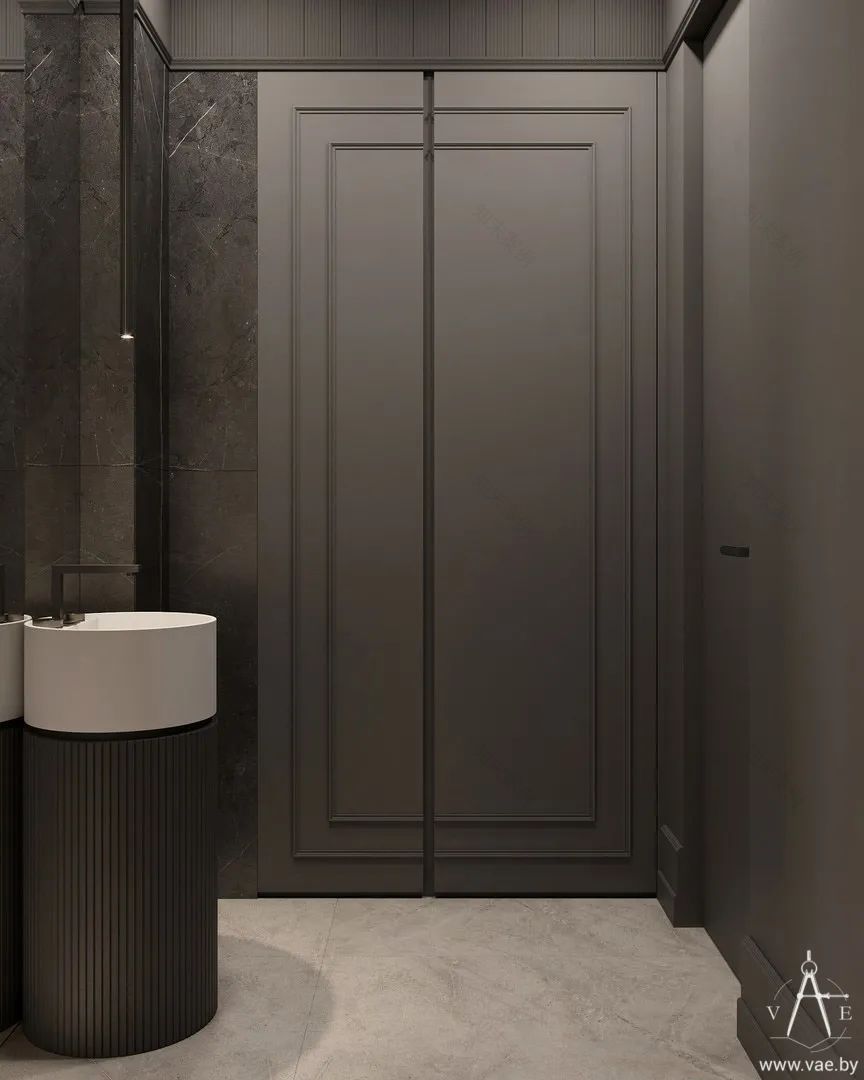 明斯克 LCD“Mayak”90㎡现代雅居,绿色木色添温馨-34