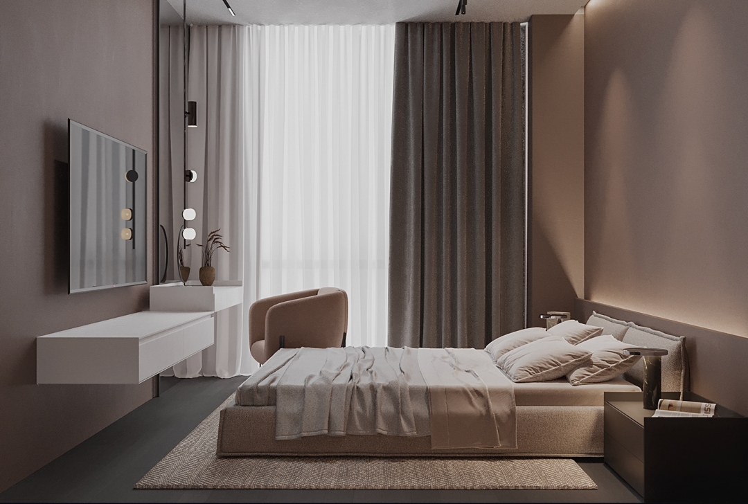 自然裸色舒适公寓-25