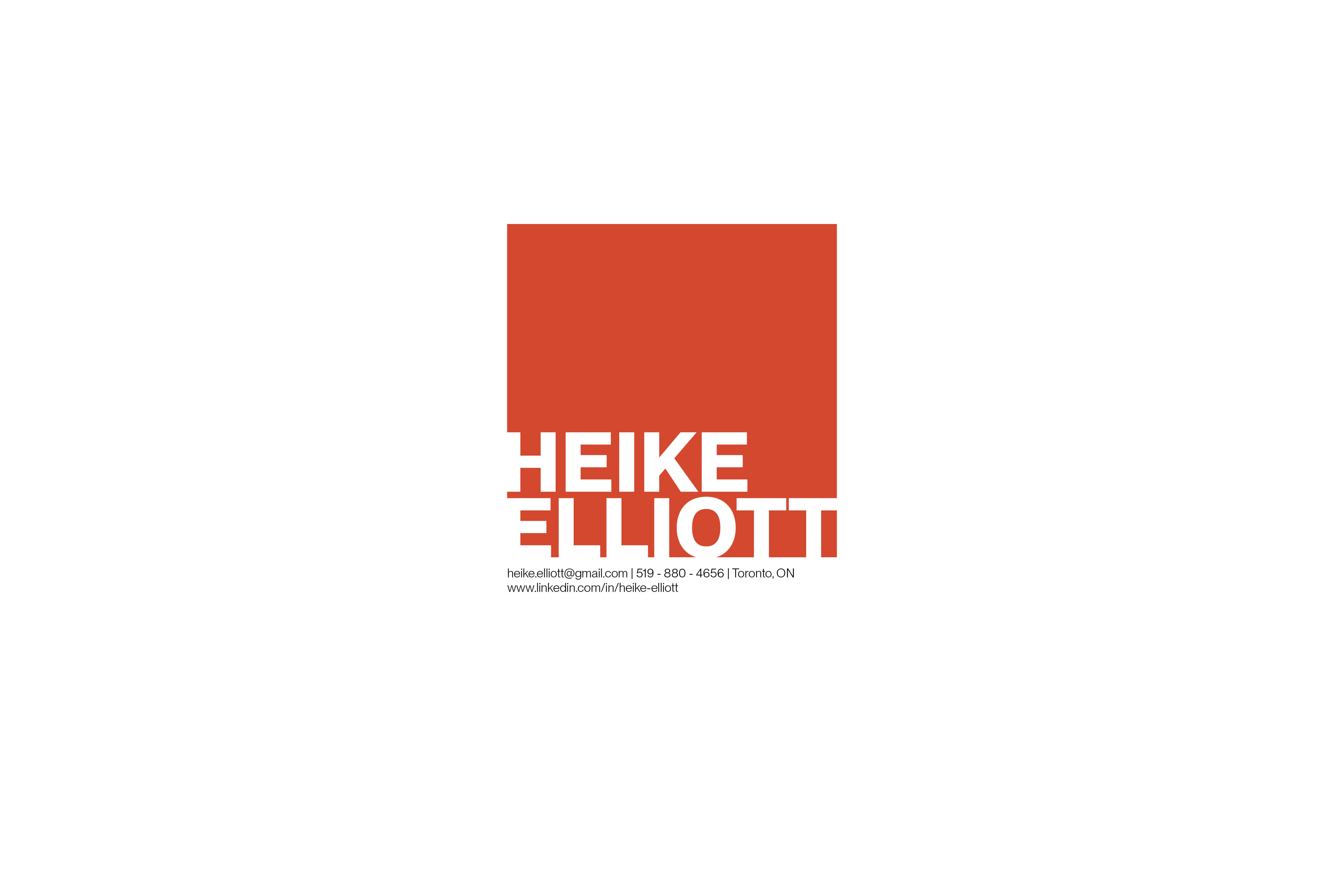 Heike Elliott / Undergraduate Portfolio / Fall 2025-21