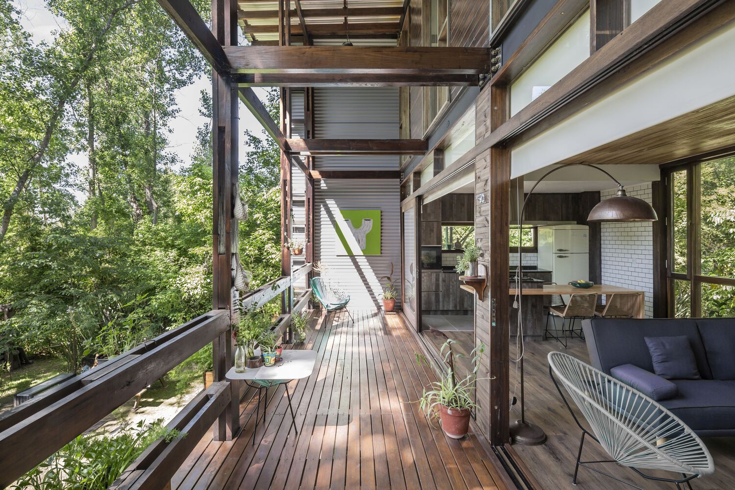 阿根廷 Casa Bou 黑盒子住宅丨LMCO arquitectos-21