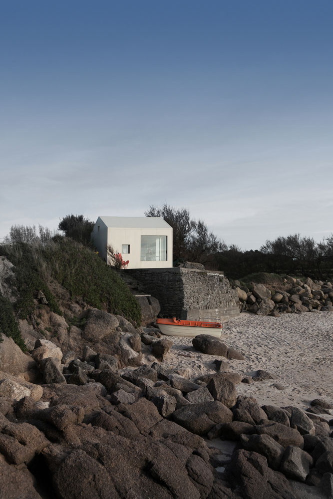 Small Construction Located in the Town of Fermanville, on the West Coast of France-2