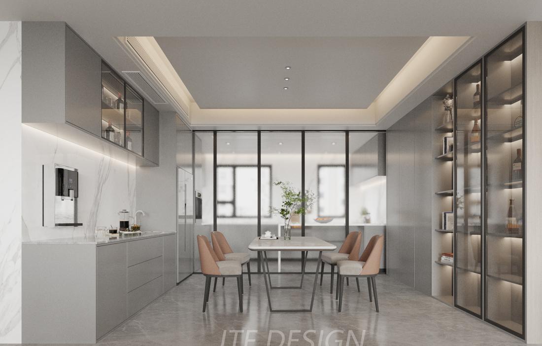 贾天峰丨平层丨
现代200平方 -4