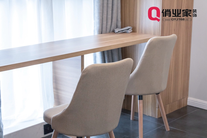 重庆半山华府74平|三居室|现代风格|实景案例-14