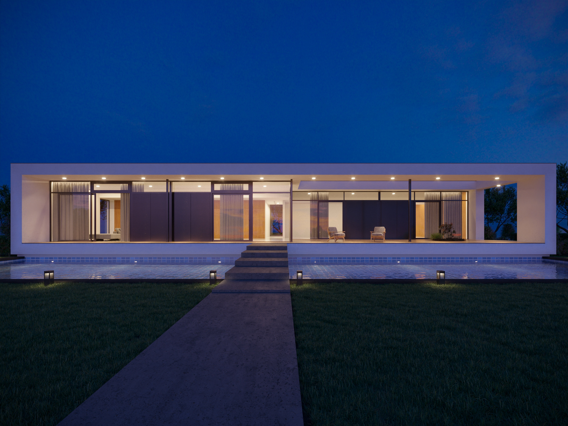 水镜别墅丨CGI-9