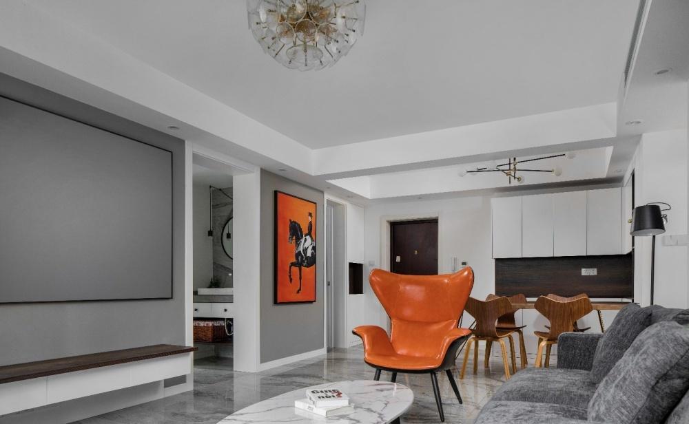 上海谷辰设计 · 简约素灰,打造温馨宜居空间-8