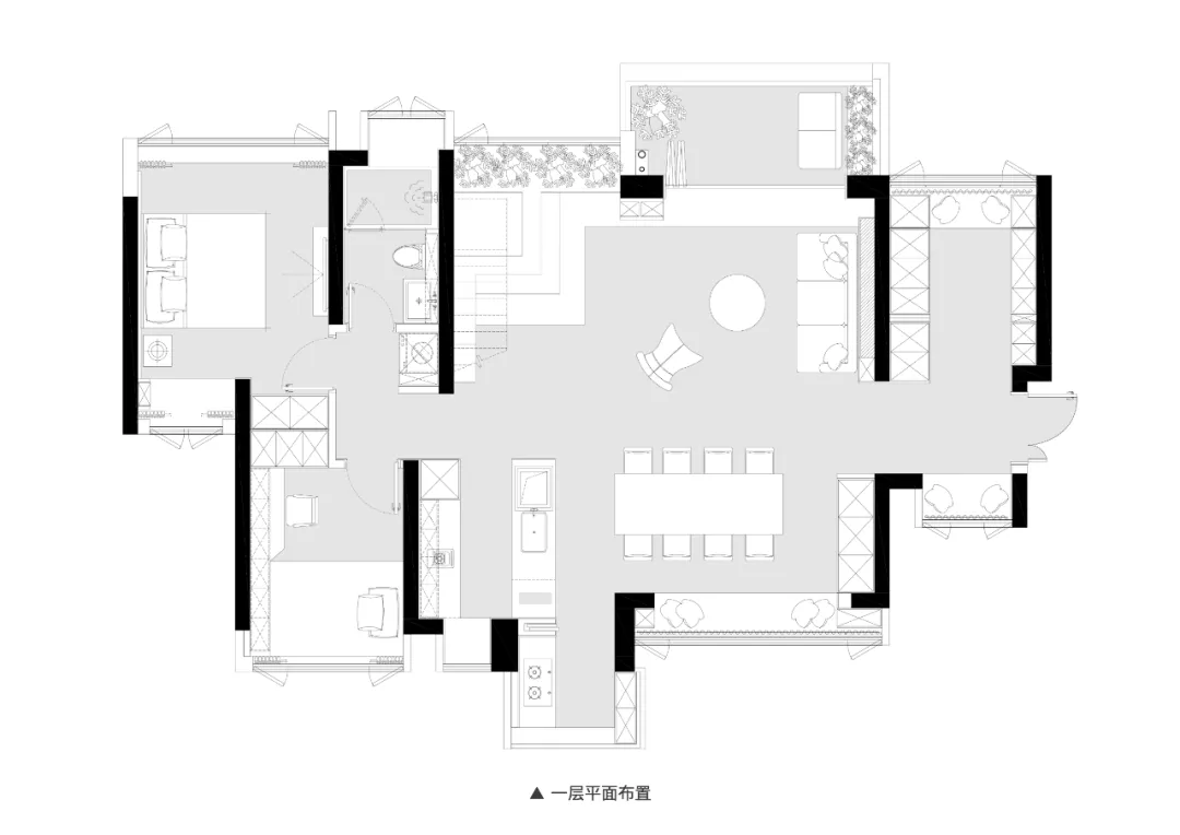 黑白象限 · 深圳光明星河天地 240㎡低奢经典家居设计丨中国深圳-9