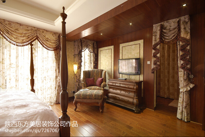 曲江观山悦复式家装设计案例丨东方美居装饰-14