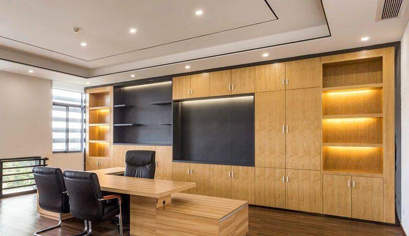 广州盛美化妆品公司办公室装修设计-8