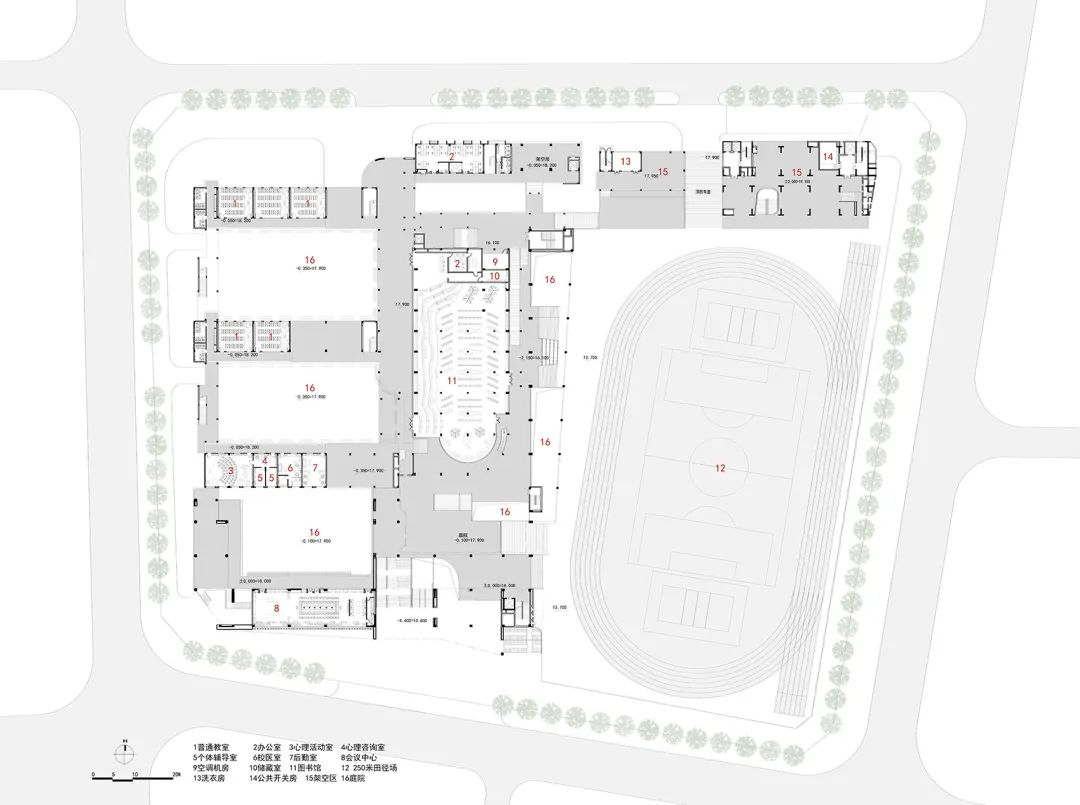 深圳南山麒麟中学改扩建工程丨中国深圳丨深圳大学建筑设计研究院有限公司-88