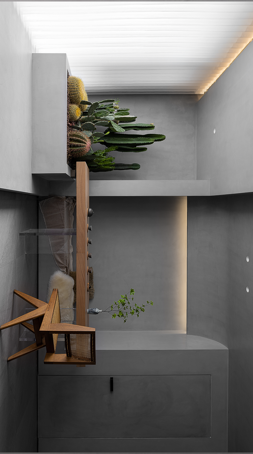 彩虹郦城 · 李斌的 165㎡现代住宅空间设计丨中国咸阳丨西安恩集建筑空间艺术有限公司-14