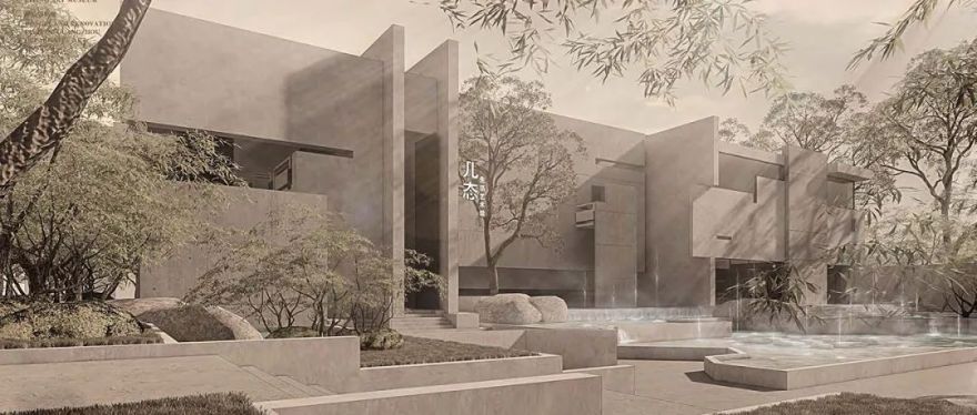 康定斯基灵感几何咖啡厅丨源里源外设计-39