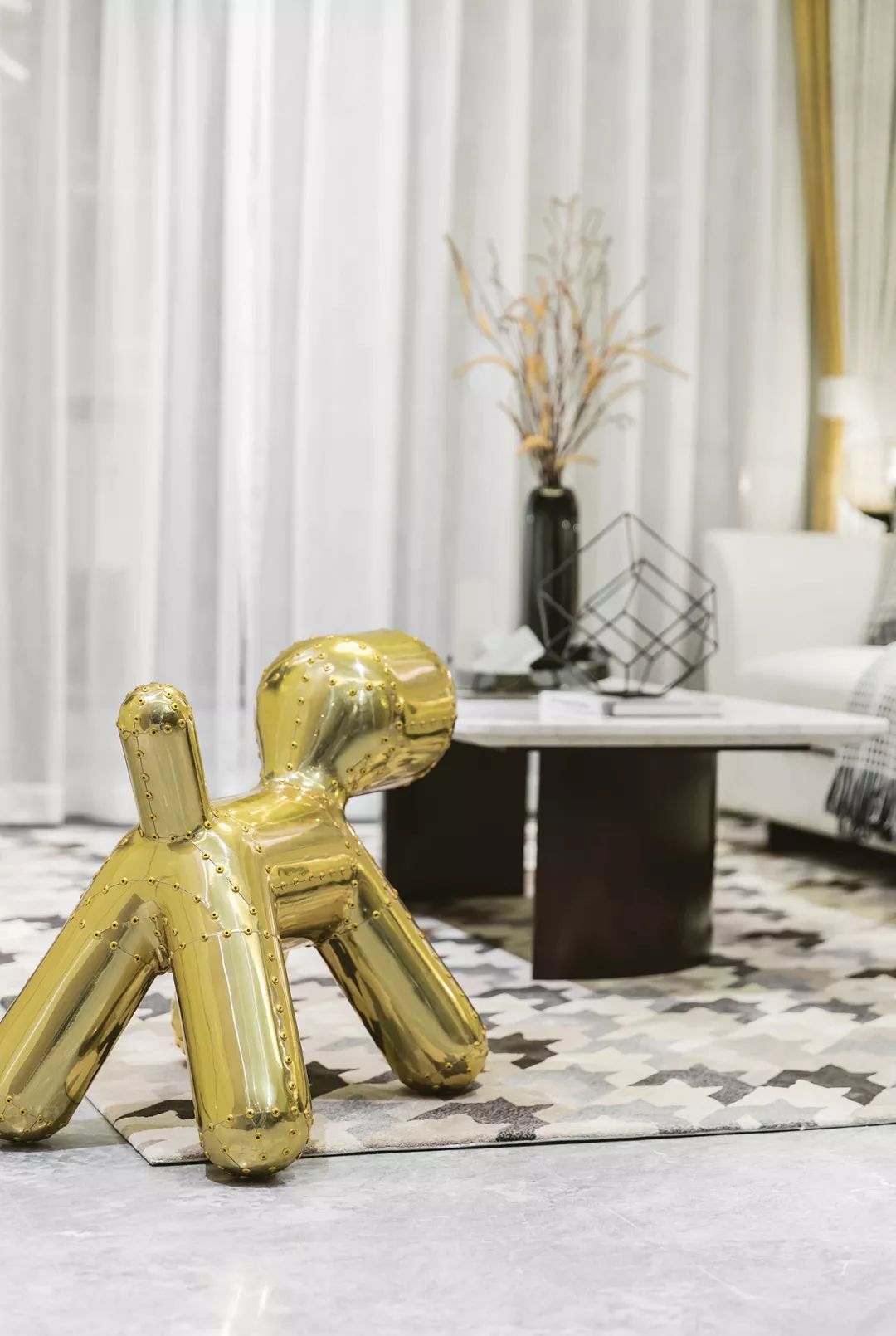 温岭·宝龙广场样板房 | 几何美学演绎居家空间-22