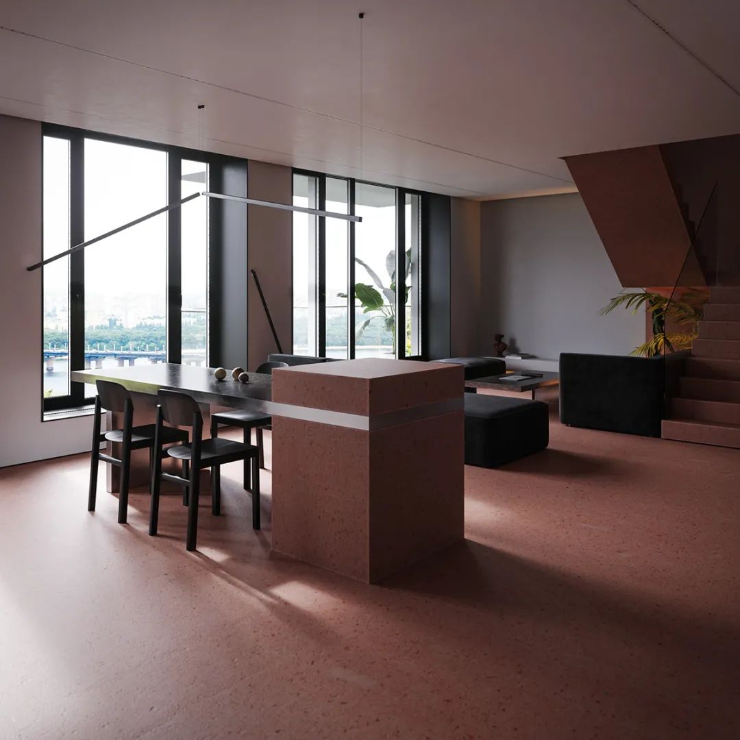 现代公寓设计中的高级灰++ 粉色运用-14