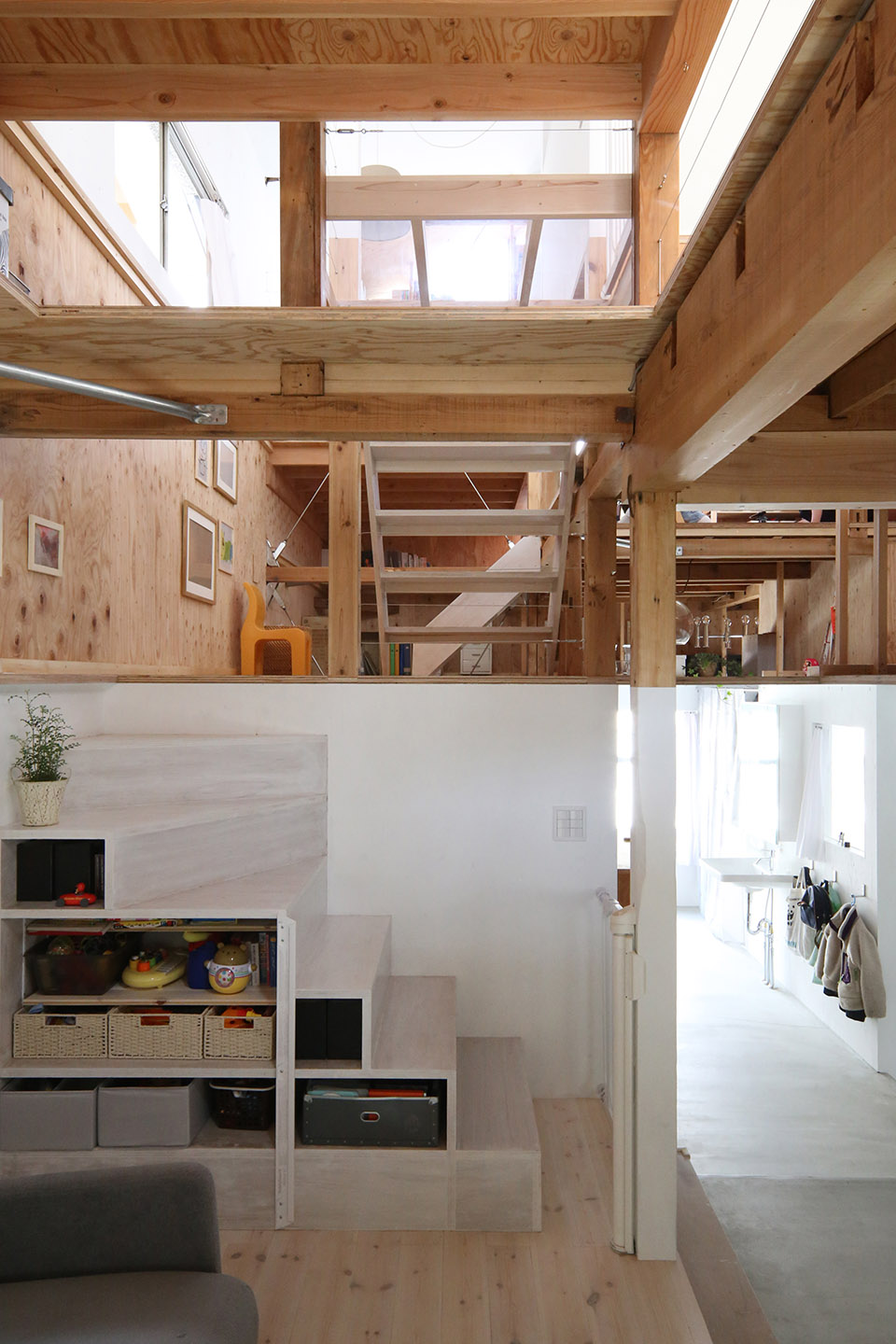 “从天花到地板”住宅丨日本东京丨河内建築設計事務所-41