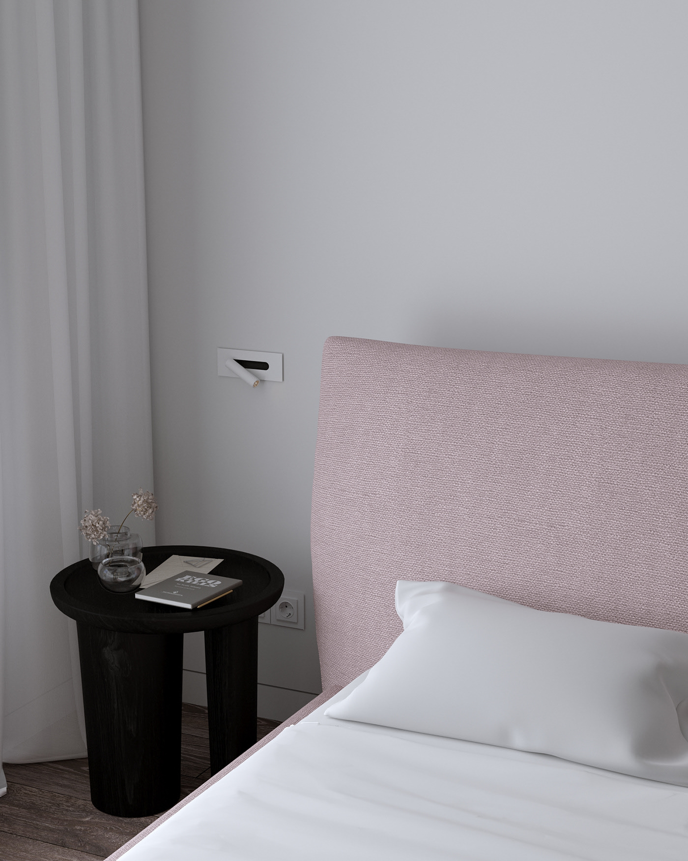 60㎡小空间公寓设计 邂逅轻柔质感，至臻至美的-12