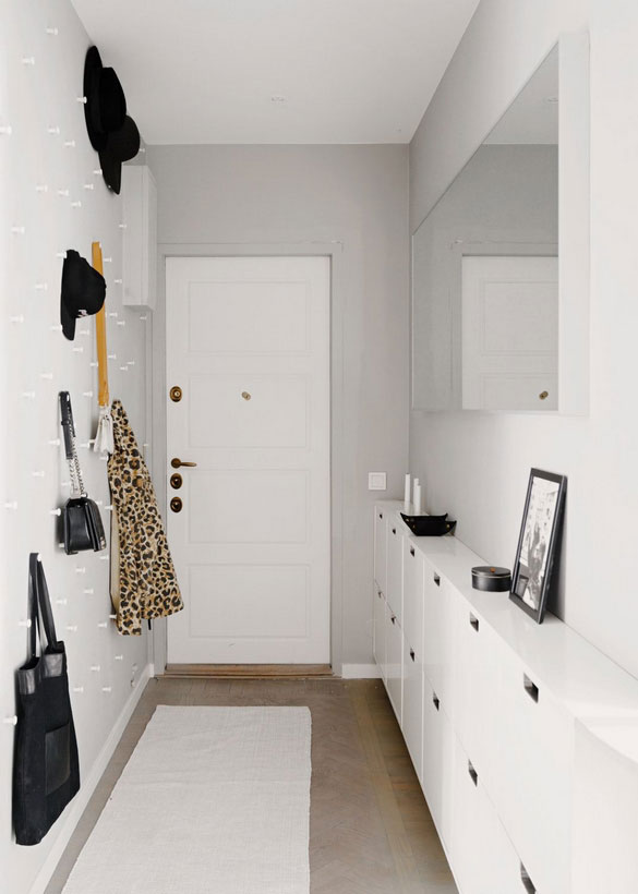 瑞典风格公寓 | 色彩碰撞的宁静空间-27