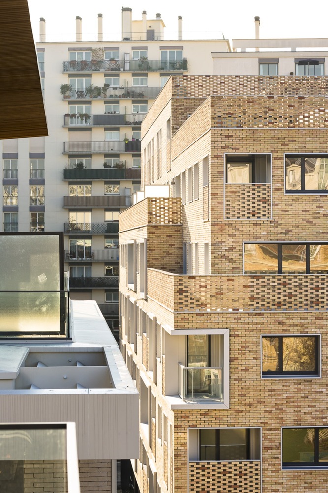 巴黎生态区砖砌云层公寓-75