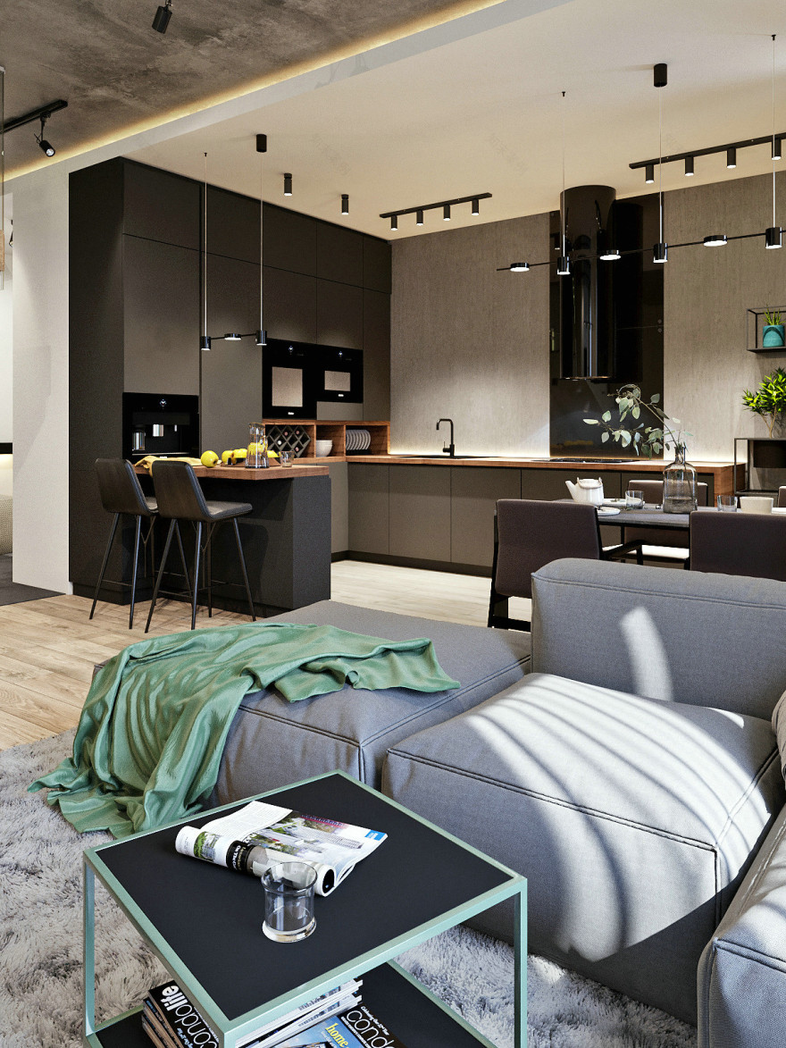 北欧风灰绿设计,展现纯粹魅力-6