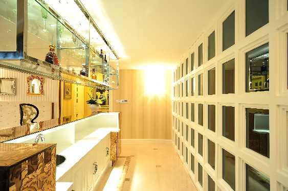 江苏无锡檀溪湾 72#墅样板房——现代简约风格典范-10