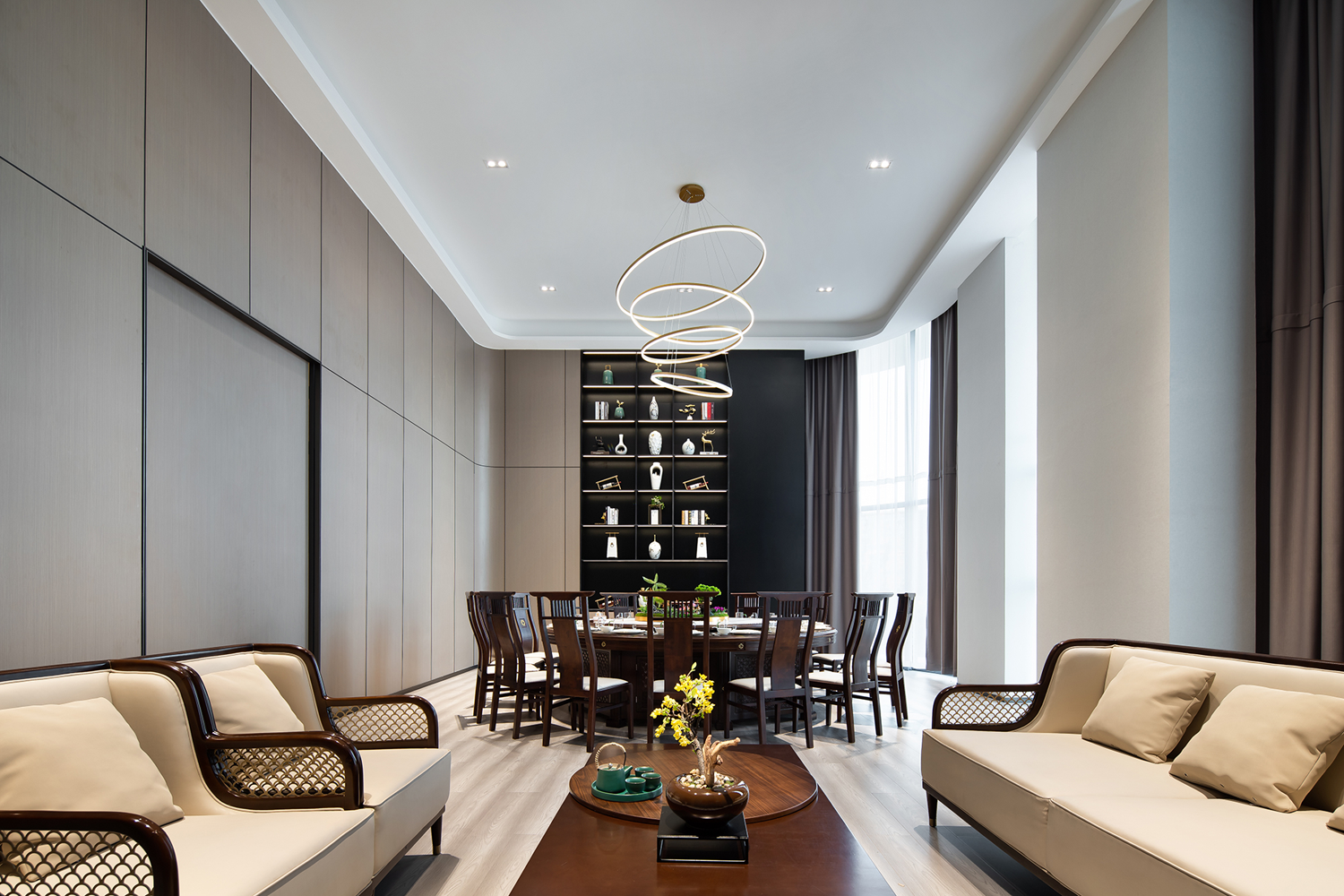 宁夏巨力·云都荟售楼处丨中国宁夏丨臻品空间设计-44