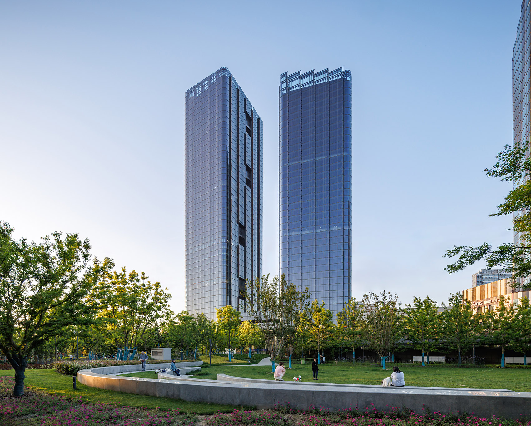 上海真如中海中心综合体丨中国上海丨SOM-23