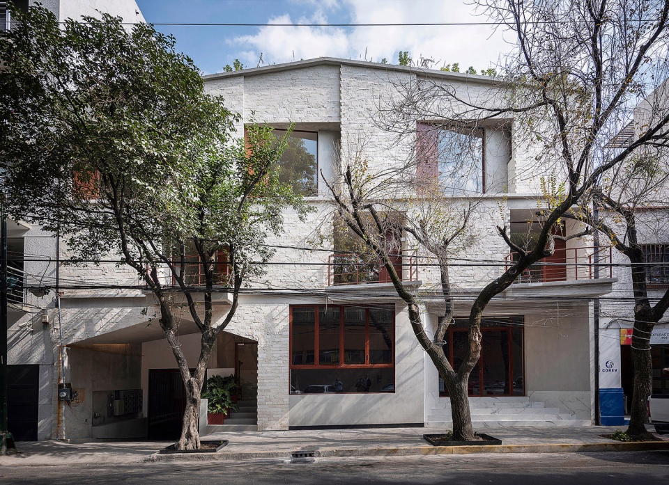 Casa Jardin Escandon 住宅综合体丨墨西哥墨西哥城丨CPDA Arquitectos-3