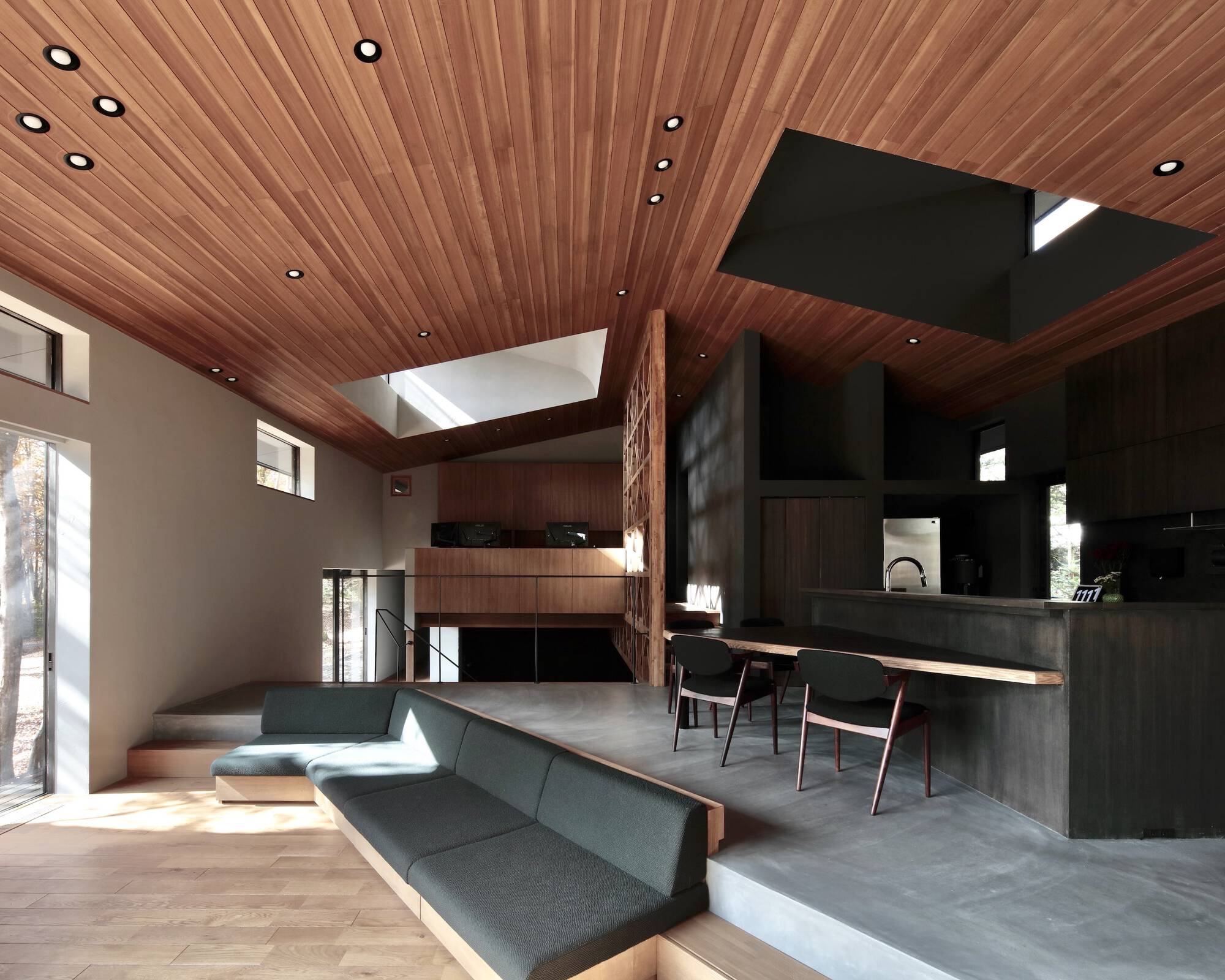 YMK 屋（注：由于YMK可能是特定名称、缩写等，若有具体背景信息可使翻译更精准） 丨日本长野丨Takeshi Hirobe Architects-12
