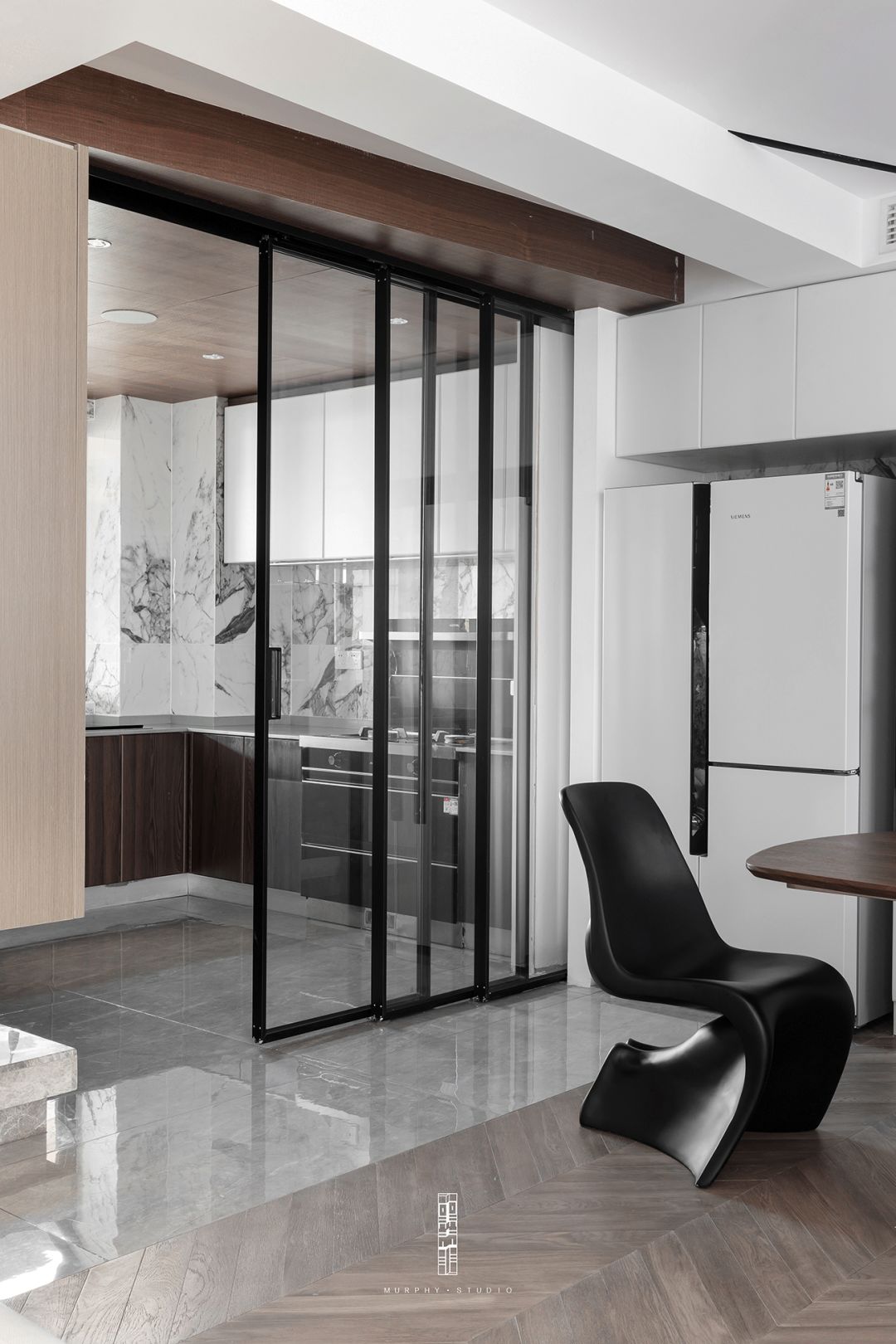 全屋智能家居的现代风住宅，舒适便捷的空间设计-42