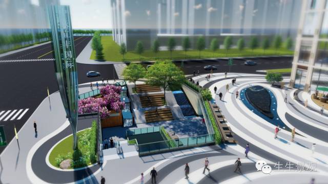 中铁 · 立丰国际广场景观设计 | 生生作品-47