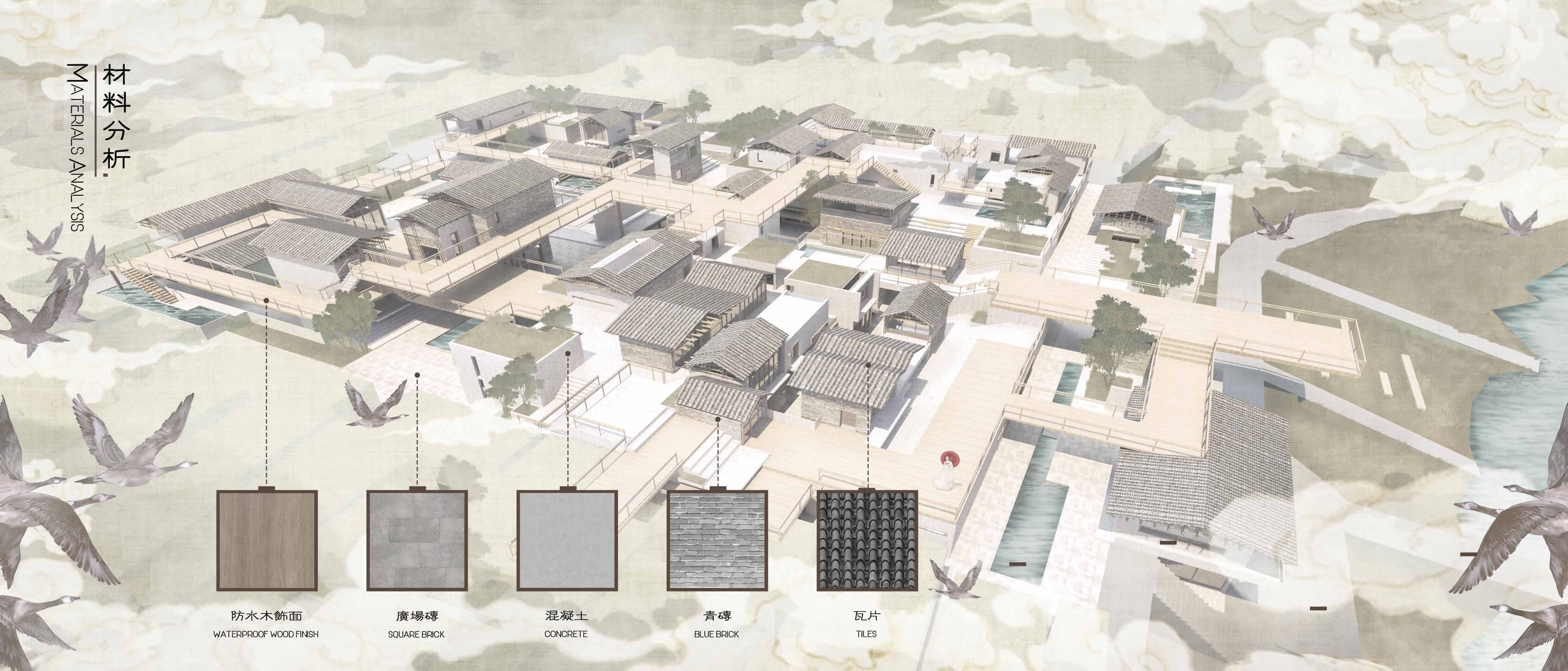 水边村的花席世界——乡村记忆的延续与景观建筑修复-55