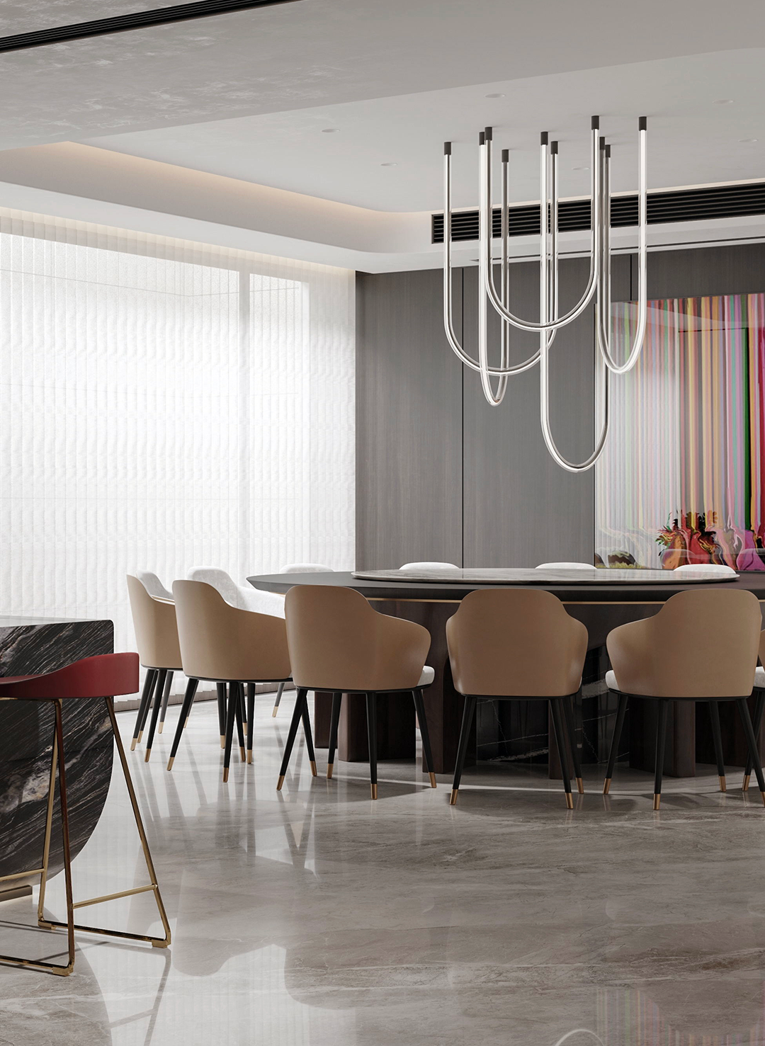 浙江诸暨御江湾 1400㎡别墅丨中国浙江丨YP 空间设计-37