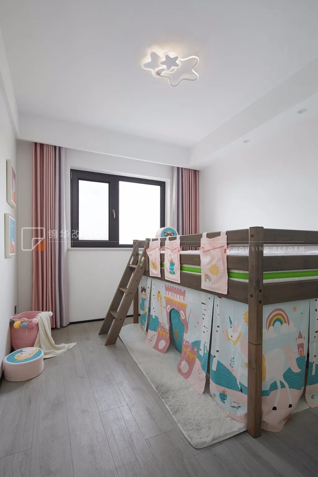 127㎡极简三口之家,儿童成长空间温馨设计-47