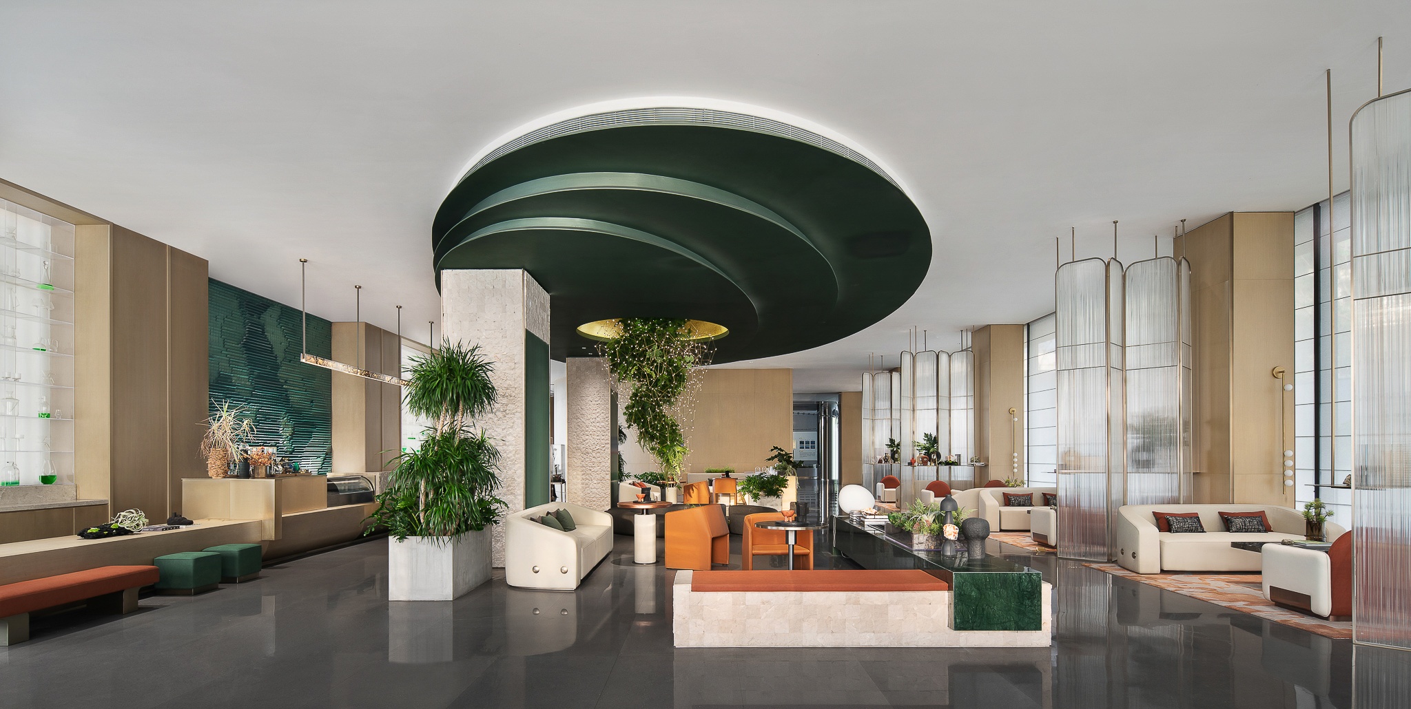 西安招商雍澜湾售楼处丨中国西安丨布鲁盟设计-43