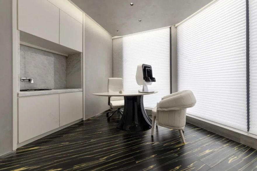 弧形絮语 · 成都赫柏源生物科技美容院设计丨中国成都丨成都尊席装饰工程有限公司-35