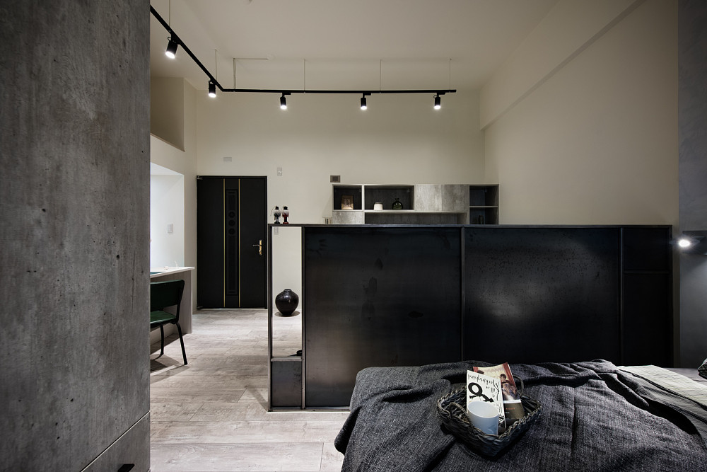 女性单身工业宅  寓子设计-10