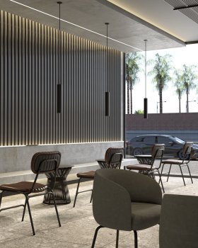 Café & Bakery – Interior Design & 3D Visualization