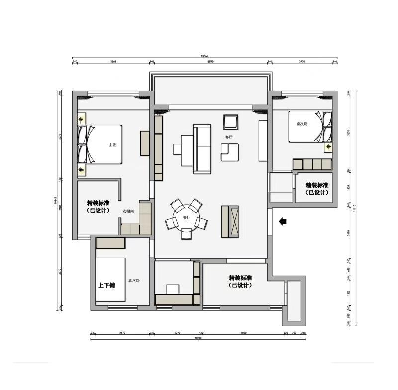 拾影丨内舍整体软装-4