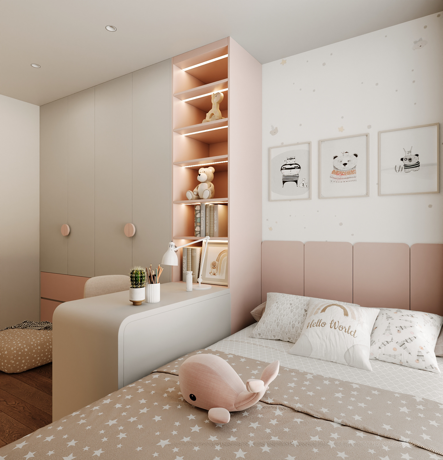 Balanced Serenity - Wood & Charcoal Contrast-17