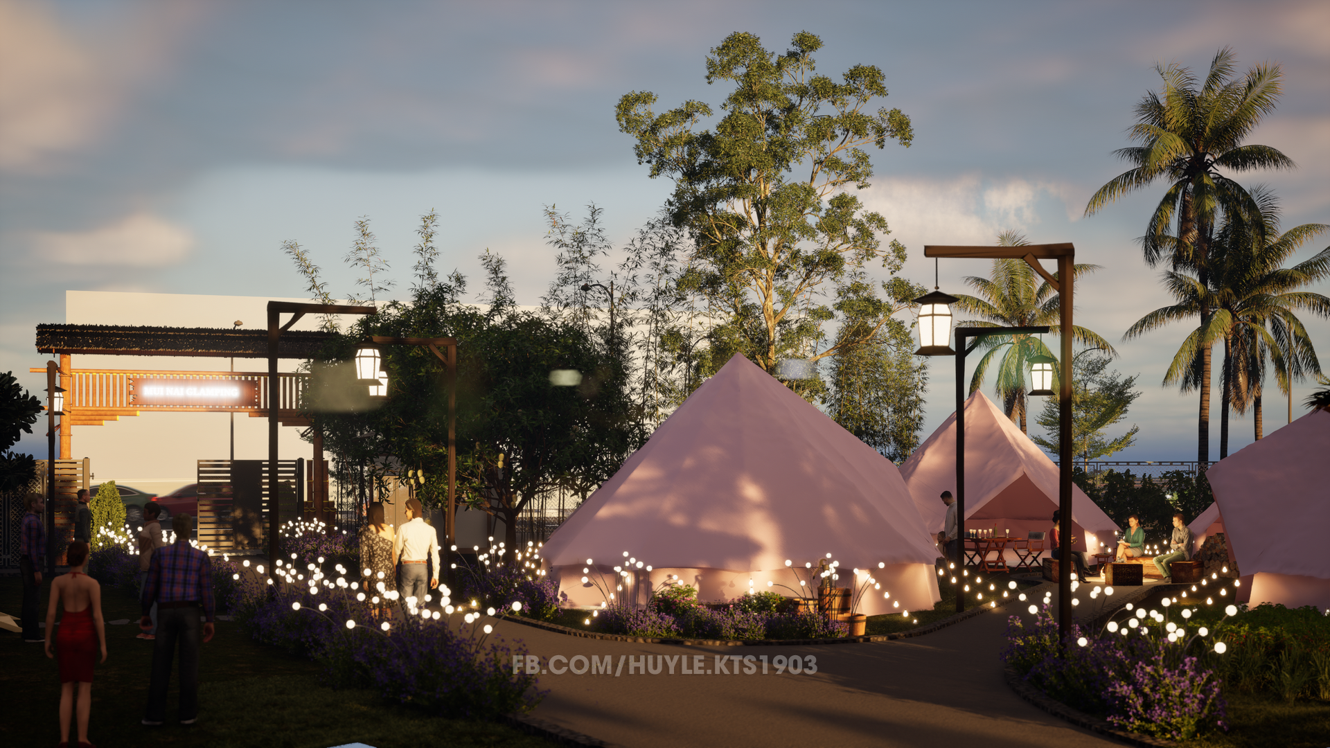 HT 度假村与露营地景观建筑设计丨越南-20