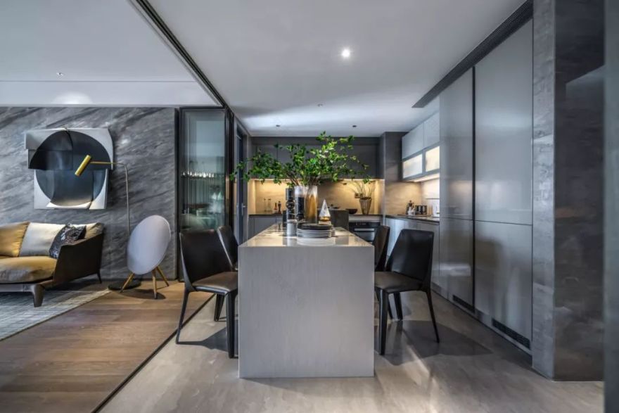 深圳蛇口半岛城邦花园样板间 安奥拉时尚装饰-20