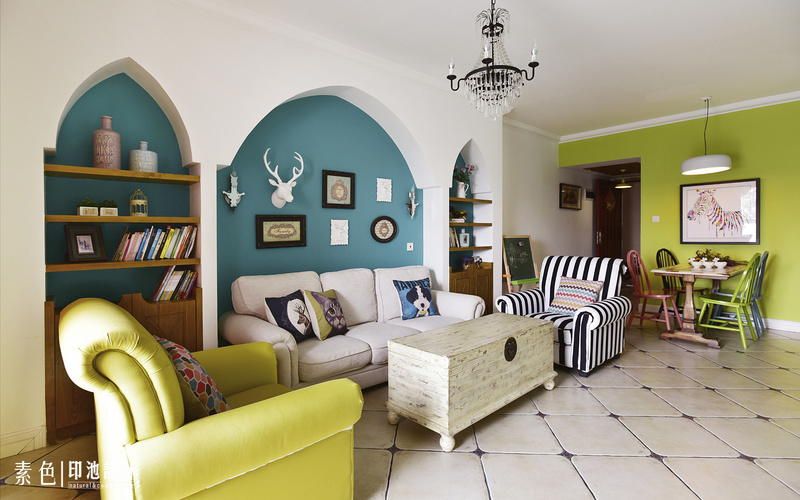 童话城堡 · 深圳美佳华·首誉89平米波普童话风格家装设计丨中国深圳丨印池设计-26